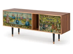 Móvel De Tv| Mueble de TV - 170х69х48 cm - T1 - The Garden 2 by Bosch, Nogueira Castanho