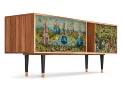 Móvel De Tv| Mueble de TV - 170х69х48 cm - T1 - The Garden 2 by Bosch, Nogueira Castanho