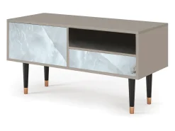 Móvel De Tv| Mueble de TV - 115х59х48 cm - T3 - The Onyx, Areia Bege