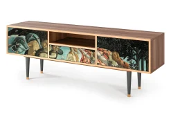 Mueble de TV - 170х59х41 cm - T6 - The Birth of Venus, Nogueira^ Móvel De Tv