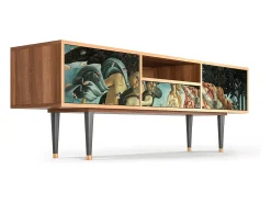 Mueble de TV - 170х59х41 cm - T6 - The Birth of Venus, Nogueira^ Móvel De Tv