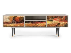 Móvel De Tv* Mueble de TV - 170х59х41 cm - T6 - The Banks, Areia Bege