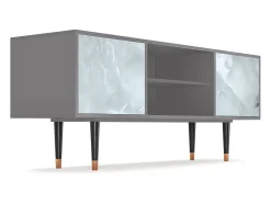 Móvel De Tv| Mueble de TV - 170х69х48 cm - T2 - The Onyx, Cinza Cinzento