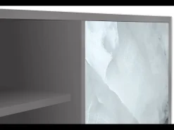 Móvel De Tv| Mueble de TV - 170х69х48 cm - T2 - The Onyx, Cinza Cinzento