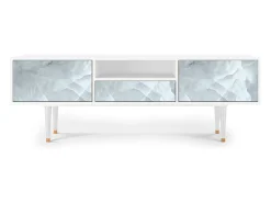 Móvel De Tv* Mueble de TV - 170х59х41 cm - T6 - The Onyx, Branco Bege