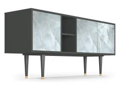 Mueble de TV - 150х69х41 cm - T5 - The Onyx, Antracite^ Móvel De Tv