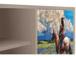 Móvel De Tv* Mueble de TV - 170х69х48 cm - T2 - Thunderheads by Dean, Latte Bege