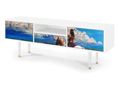 Mueble de TV - 170х59х41 cm - T6 - Thunderheads by Dean, Branco^ Móvel De Tv