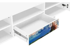 Mueble de TV - 170х59х41 cm - T6 - Thunderheads by Dean, Branco^ Móvel De Tv