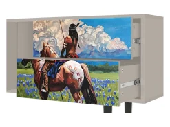 Mueble de TV - 170х69х48 cm - T1 - Thunderheads by Dean, Areia^ Móvel De Tv