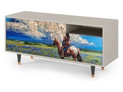 Mueble de TV - 125х56х41 cm - T7 - Thunderheads by Dean, Areia^ Móvel De Tv