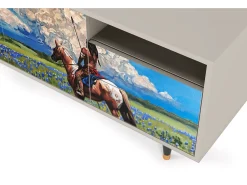 Mueble de TV - 125х56х41 cm - T7 - Thunderheads by Dean, Areia^ Móvel De Tv