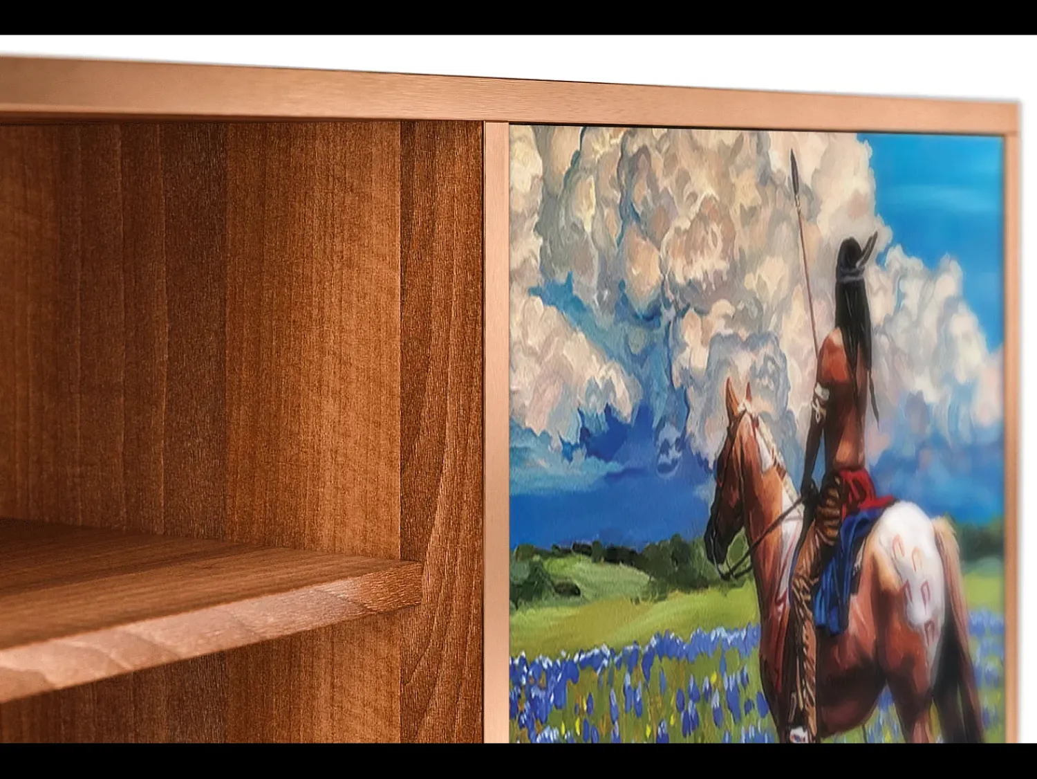 Móvel De Tv| Mueble de TV - 170х69х48 cm - T2 - Thunderheads by Dean, Nogueira Castanho