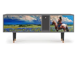 Mueble de TV - 170х69х48 cm - T1 - Thunderheads by Dean, Cinza^ Móvel De Tv