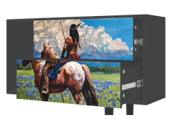 Mueble de TV - 170х69х48 cm - T1 - Thunderheads by Dean, Antracite^ Móvel De Tv