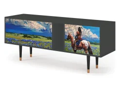 Mueble de TV - 170х69х48 cm - T1 - Thunderheads by Dean, Antracite^ Móvel De Tv