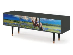 Mueble de TV - 170х59х48 cm - T4 - Thunderheads by Dean, Antracite^ Móvel De Tv