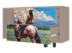 Móvel De Tv* Mueble de TV - 170х69х48 cm - T1 - Thunderheads by Dean, Latte Bege