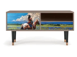 Móvel De Tv* Mueble de TV - 115х59х48 cm - T3 - Thunderheads by Dean, Latte Bege