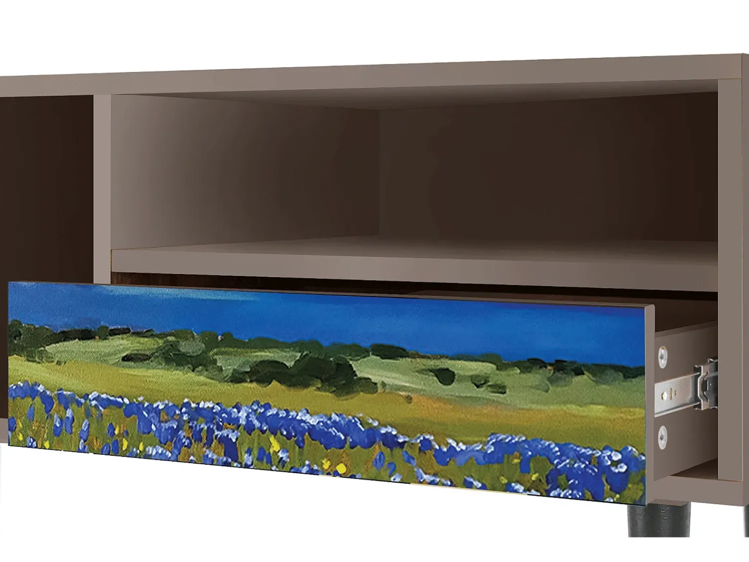 Móvel De Tv* Mueble de TV - 115х59х48 cm - T3 - Thunderheads by Dean, Latte Bege