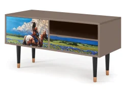 Móvel De Tv* Mueble de TV - 115х59х48 cm - T3 - Thunderheads by Dean, Latte Bege