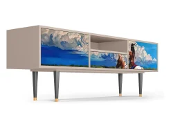 Mueble de TV - 170х59х41 cm - T6 - Thunderheads by Dean, Latte^ Móvel De Tv