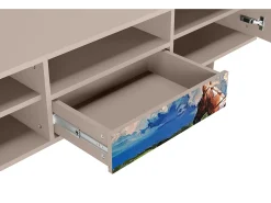 Mueble de TV - 170х59х41 cm - T6 - Thunderheads by Dean, Latte^ Móvel De Tv