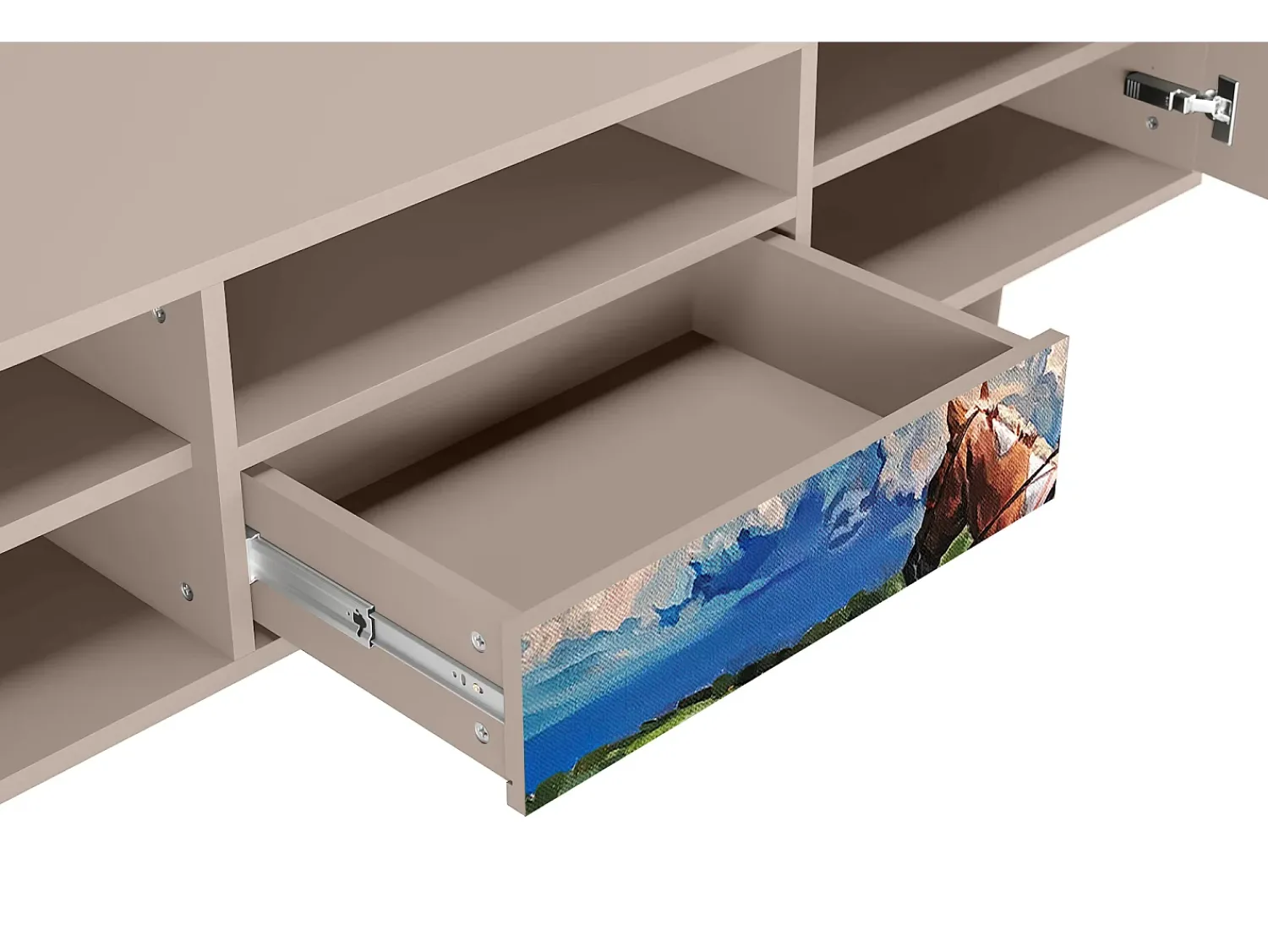 Mueble de TV - 170х59х41 cm - T6 - Thunderheads by Dean, Latte^ Móvel De Tv
