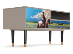 Mueble de TV - 115х59х48 cm - T3 - Thunderheads by Dean, Areia^ Móvel De Tv