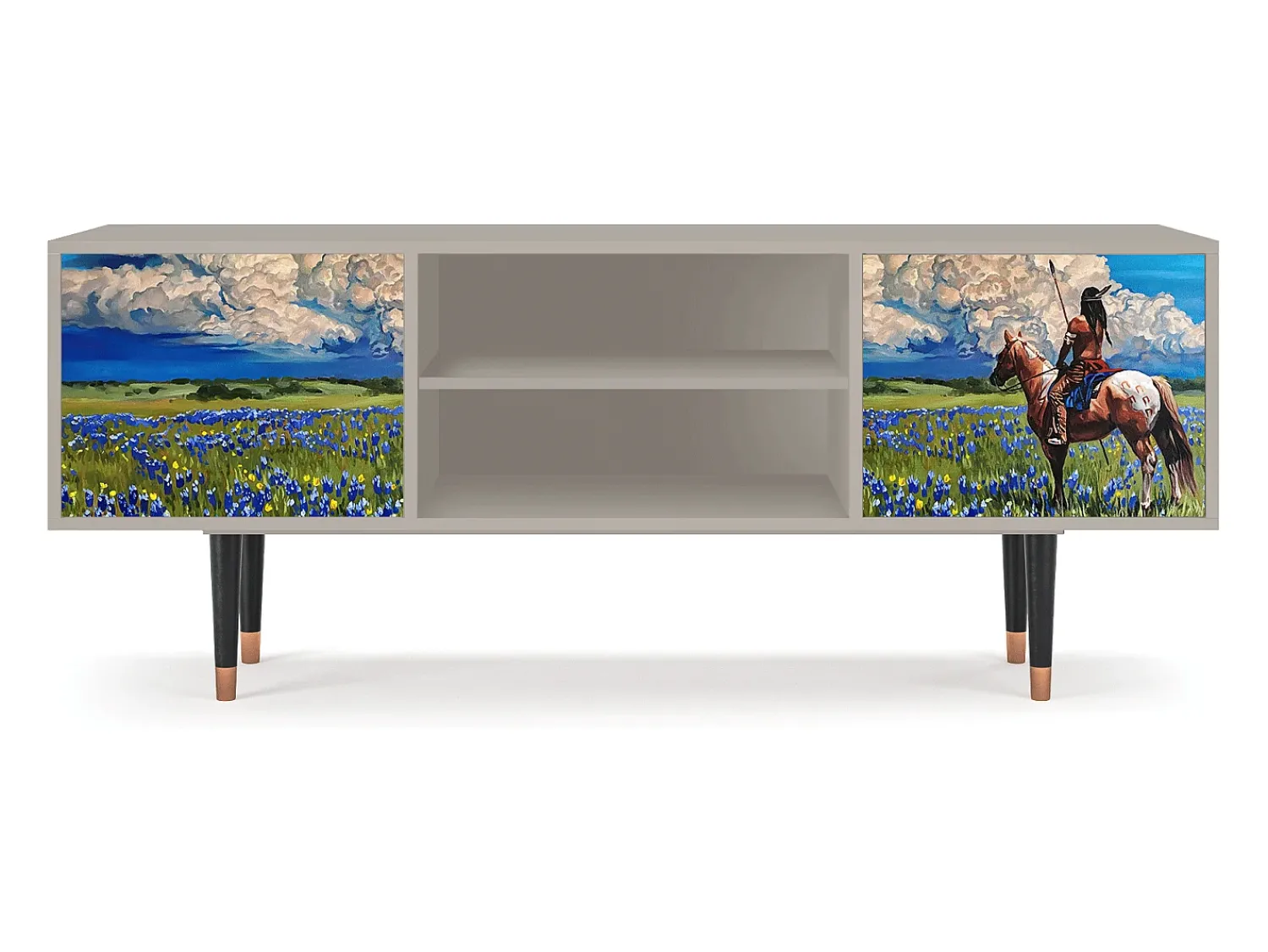 Mueble de TV - 170х69х48 cm - T2 - Thunderheads by Dean, Areia^ Móvel De Tv