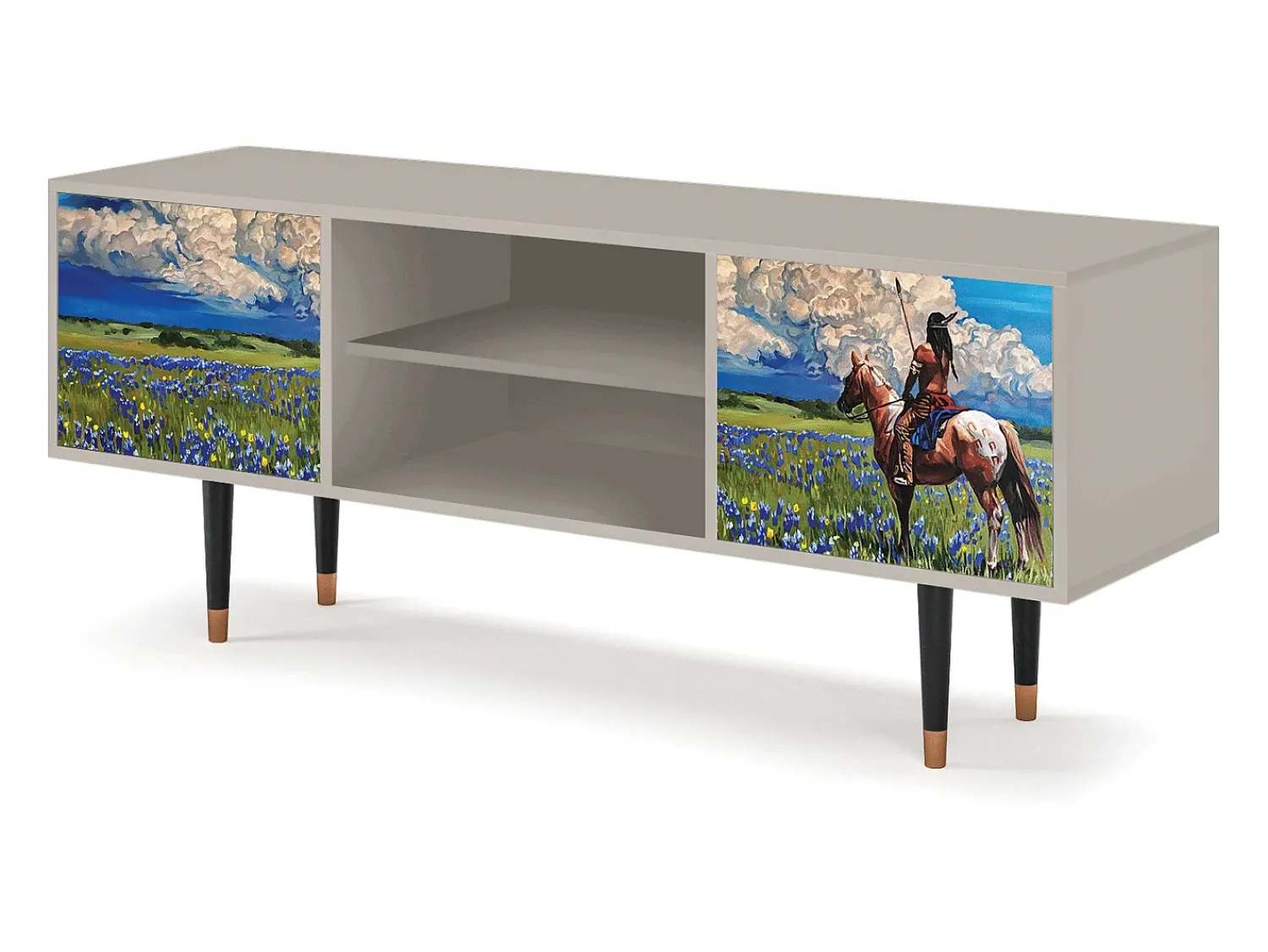 Mueble de TV - 170х69х48 cm - T2 - Thunderheads by Dean, Areia^ Móvel De Tv