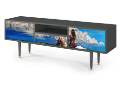 Mueble de TV - 170х59х41 cm - T6 - Thunderheads by Dean, Antracite Cinza antracite