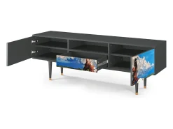 Mueble de TV - 170х59х41 cm - T6 - Thunderheads by Dean, Antracite Cinza antracite