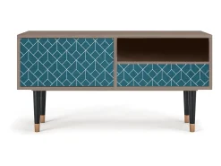 Mueble de TV - 115х59х48 cm - T3 - Turquoise Geometry, Latte^ Móvel De Tv