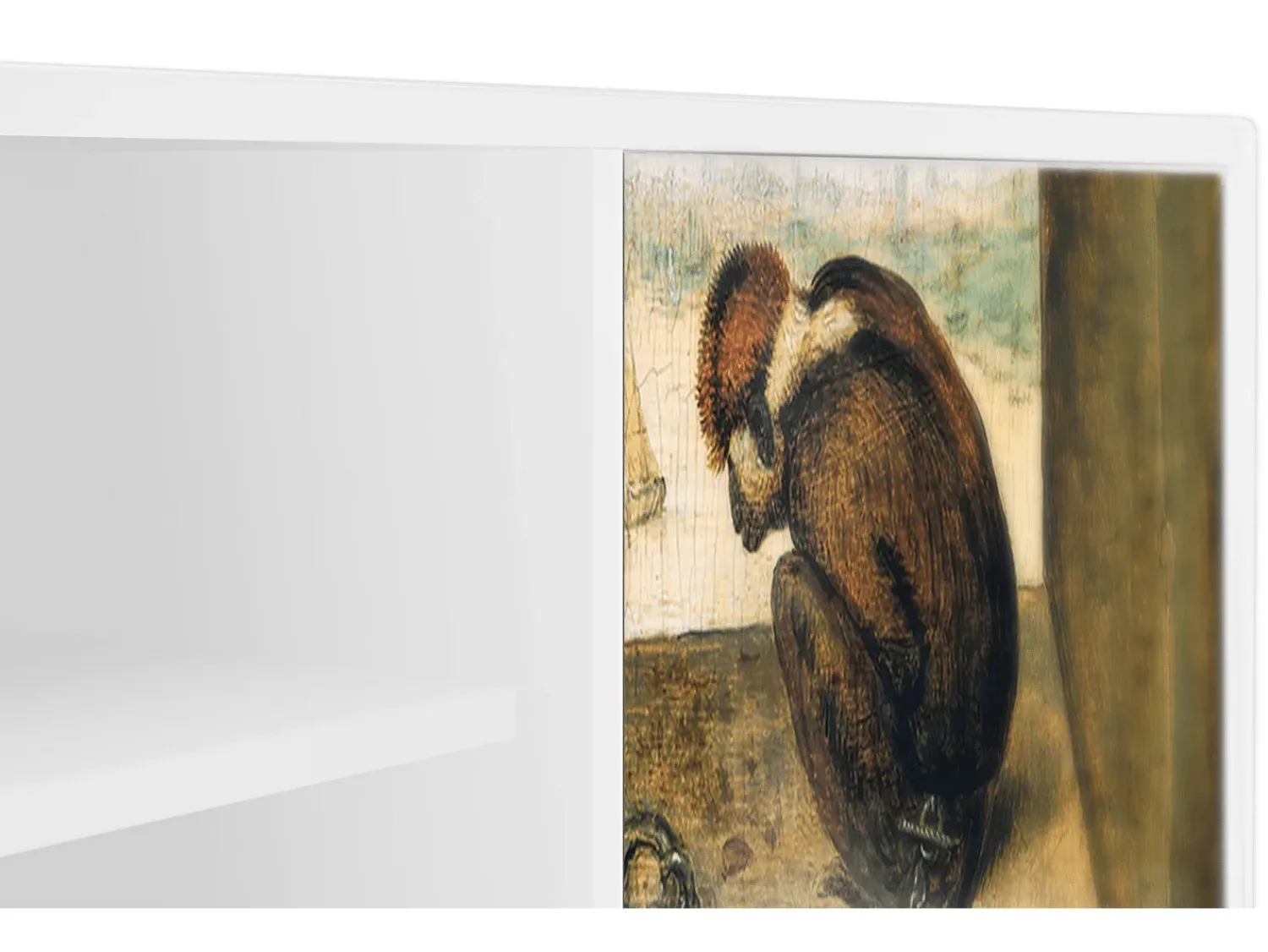 Mueble de TV - 170х69х48 cm - T2 - Two Monkeys, Branco Bege