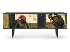 Mueble de TV - 170х69х48 cm - T1 - Two Monkeys, Antracite^ Móvel De Tv