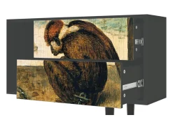 Mueble de TV - 170х69х48 cm - T1 - Two Monkeys, Antracite^ Móvel De Tv