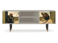 Móvel De Tv| Mueble de TV - 170х69х48 cm - T2 - Two Monkeys, Areia Bege