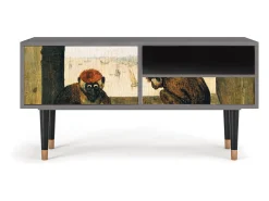 Móvel De Tv* Mueble de TV - 115х59х48 cm - T3 - Two Monkeys, Areia Bege