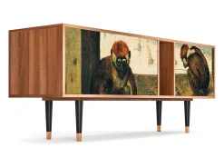 Best Mueble de TV - 170х69х48 cm - T1 - Two Monkeys, Nogueira Castanho