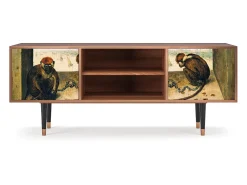 Mueble de TV - 170х69х48 cm - T2 - Two Monkeys, Nogueira^ Móvel De Tv
