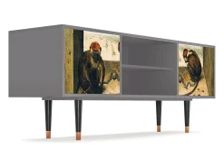 Online Mueble de TV - 170х69х48 cm - T2 - Two Monkeys, Cinza Cinzento