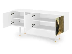 Mueble de TV - 150х69х41 cm - T5 - Two Monkeys, Branco^ Móvel De Tv