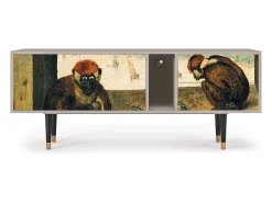 Móvel De Tv* Mueble de TV - 170х69х48 cm - T1 - Two Monkeys, Areia Bege