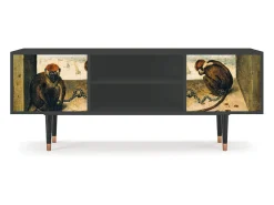 Mueble de TV - 170х69х48 cm - T2 - Two Monkeys, Antracite^ Móvel De Tv