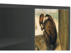 Mueble de TV - 170х69х48 cm - T2 - Two Monkeys, Antracite^ Móvel De Tv