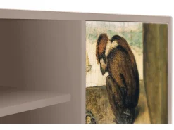 Outlet Mueble de TV - 170х69х48 cm - T2 - Two Monkeys, Latte Bege