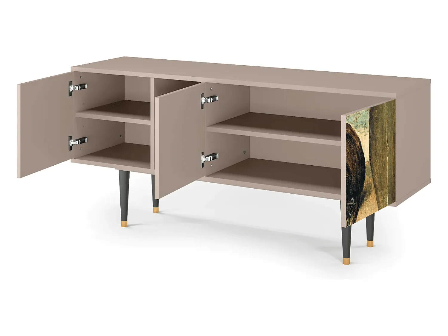 Mueble de TV - 150х69х41 cm - T5 - Two Monkeys, Latte^ Móvel De Tv