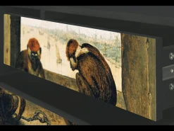 Clearance Mueble de TV - 170х59х48 cm - T4 - Two Monkeys, Antracite Cinza antracite