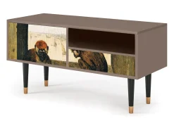 Discount Mueble de TV - 115х59х48 cm - T3 - Two Monkeys, Latte Bege